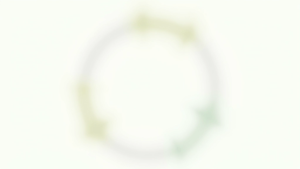 Illustrative Darstellung eines Austauschsystems zwischen verschiedenen Wirtschaftsakteuren mit Pfeilen und Symbolen