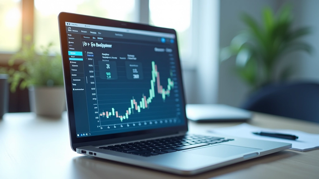 Laptop-Bildschirm zeigt Destatis-Datentabelle mit Wirtschaftsindikatoren und statistischen Zeitreihen